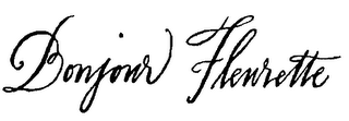 BONJOUR FLEURETTE logo