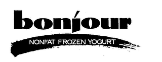 BONJOUR NONFAT FROZEN YOGURT