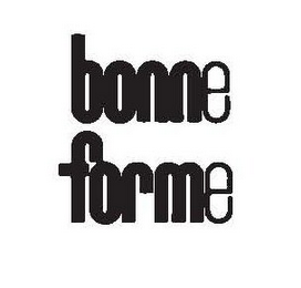 BONNE FORME logo