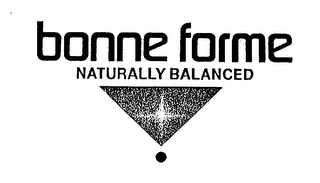 BONNE FORME NATURALLY BALANCED logo