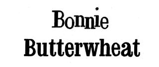 BONNIE BUTTERWHEAT logo