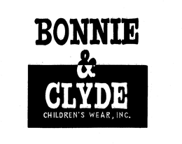 BONNIE & CLYDE CHILDREN'S WEAR, INC. logo