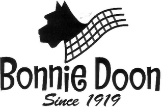 BONNIE DOON SINCE 1919 logo