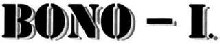 BONO - I. logo