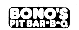 BONO'S PIT BAR-B-Q logo