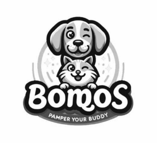 BONQOS PAMPER YOUR BUDDY logo