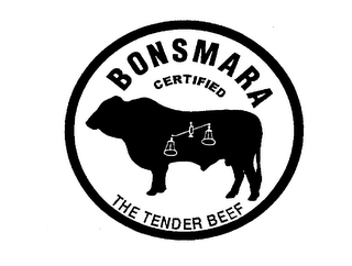 BONSMARA CERTIFIED THE TENDER BEEF logo