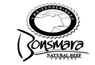 BONSMARA NATURAL BEEF COMPANY THE·TENDER·BEEF logo