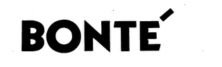 BONTE logo