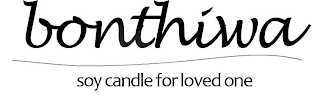 BONTHIWA SOY CANDLE FOR LOVED ONE logo