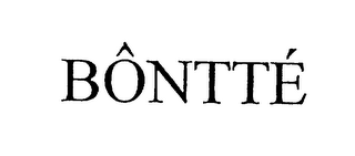 BONTTE logo