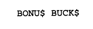 BONU$ BUCK$ logo