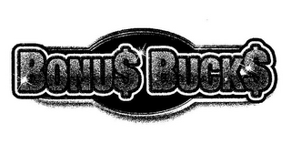 BONU$ BUCK$ logo