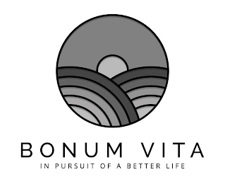 BONUM VITA IN PURSUIT OF A BETTER LIFE logo