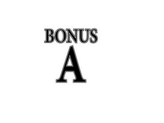 BONUS A logo
