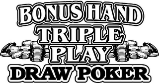 BONUS HAND TRIPLE PLAY DRAW POKER logo