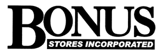 BONUS STORES INCORPORATED logo