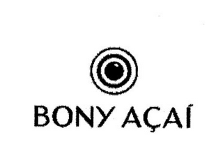 BONY AÇAI logo