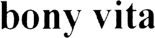 BONY VITA logo