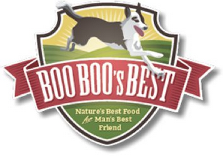BOO BOO'S BEST - NATURE'S BEST FOOD FOR MAN'S BEST FRIEND logo
