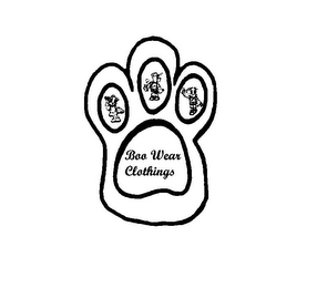 BOO WEAR CLOTHINGS logo