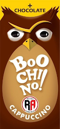 BOOCHINO! RA ROYAL ARMENIA + CHOCOLATE CAPPUCCINO logo