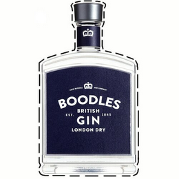 BOODLES BRITISH GIN LONDON DRY EST. 1845COCK RUSSELL AND COMPANY logo