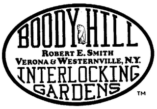 BOODY HILL ROBERT E. SMITH INTERLOCKING GARDENS logo