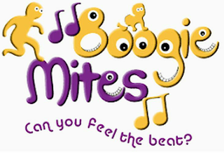 BOOGIE MITES CAN YOU FEEL THE BEAT? logo