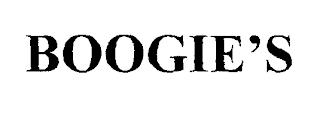 BOOGIE'S logo
