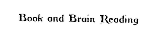 BOOK AND BRAIN READING logo