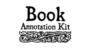 BOOK ANNOTATION KIT logo