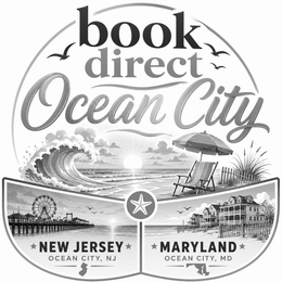 BOOK DIRECT OCEAN CITY NEW JERSEY OCEAN CITY, NJ MARYLAND OCEAN CITY, MD logo