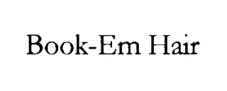 BOOK-EM HAIR logo