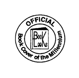 BOOK LOOKS OFFICIAL BOOK COVER OF THE MILLENNIUM logo
