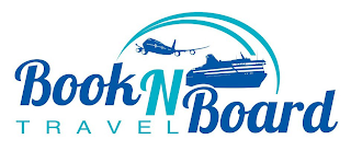 BOOK N BOARD TRAVEL logo