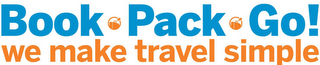 BOOK PACK GO! WE MAKE TRAVEL SIMPLE! logo