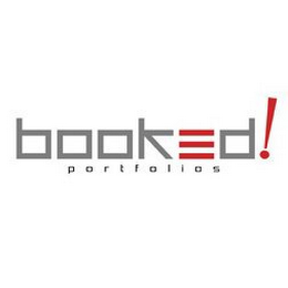 BOOKED! PORTFOLIOS logo