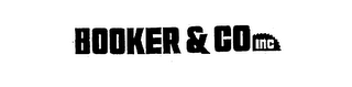 BOOKER & CO INC. logo