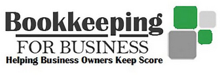 BOOKKEEPING FOR BUSINESS HELPING BUSINESS OWNERS KEEP SCORE logo