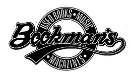 BOOKMAN'S USED BOOKS MUSIC MAGAZINES logo