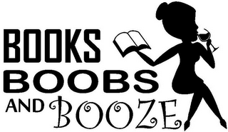 BOOKS BOOBS AND BOOZE logo
