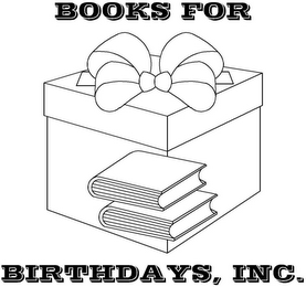 BOOKS FOR BIRTHDAYS, INC. logo