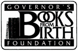 BOOKS FROM BIRTH GOVERNOR'S  FOUNDATION logo