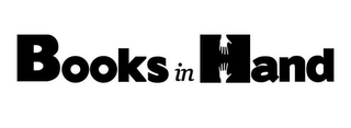 BOOKS IN HAND logo