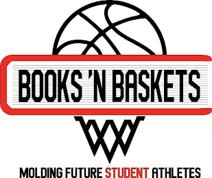 BOOKS 'N BASKETS MOLDING FUTURE STUDENT ATHLETES logo