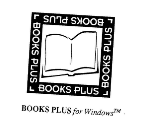 BOOKS PLUS BOOKS PLUS WINDOWS logo
