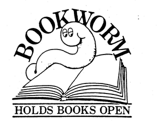 BOOKWORM HOLDS BOOKS OPEN logo