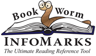 BOOKWORM INFOMARKS THE ULTIMATE READING REFERENCE TOOL logo