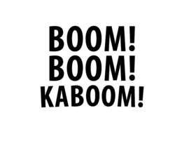 BOOM! BOOM! KABOOM! logo